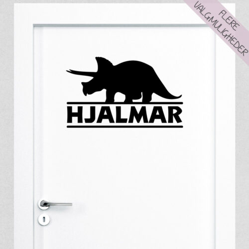 Navne stickers - børne stickers - wallstickers - stort udvalg hos Hjemlux.dk
