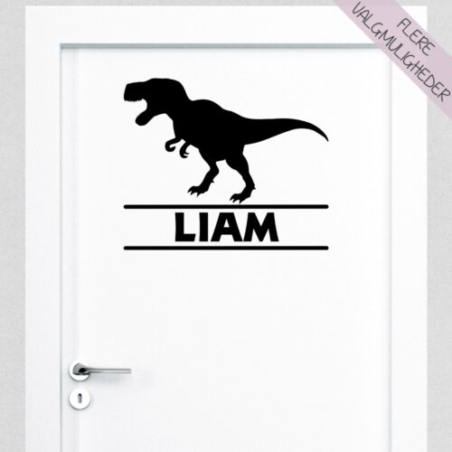 Navne stickers - børne stickers - wallstickers - stort udvalg hos Hjemlux.dk