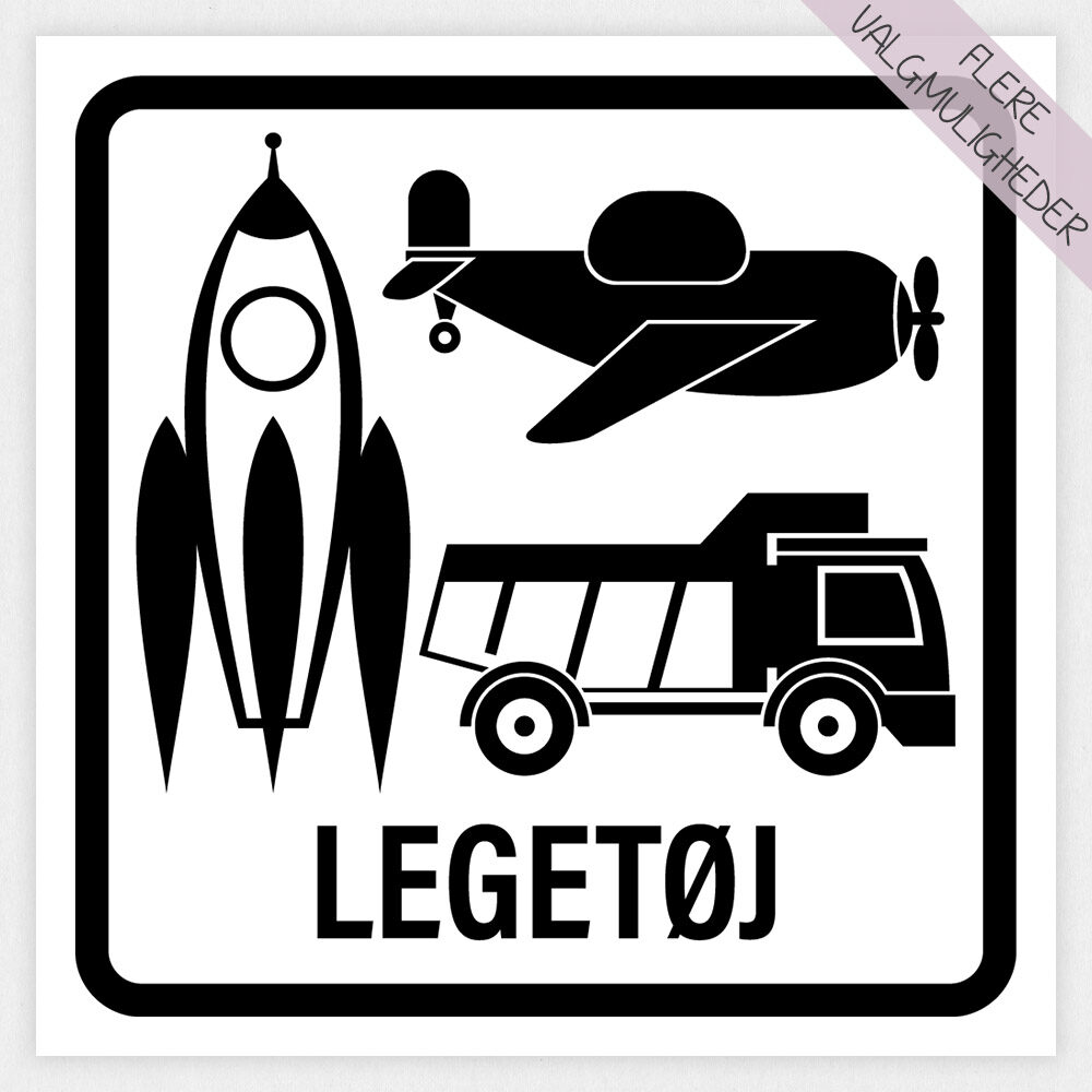 Wallstickers - pictogram - stort udvalg hos Hjemlux.dk