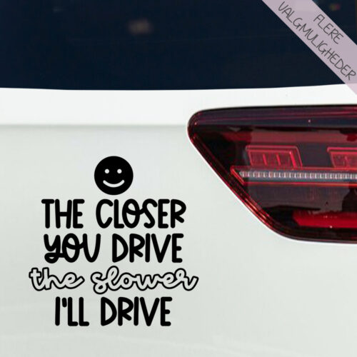 Bil stickers - Børn i bil - Hund i bil - stort udvalg hos Hjemlux.dk