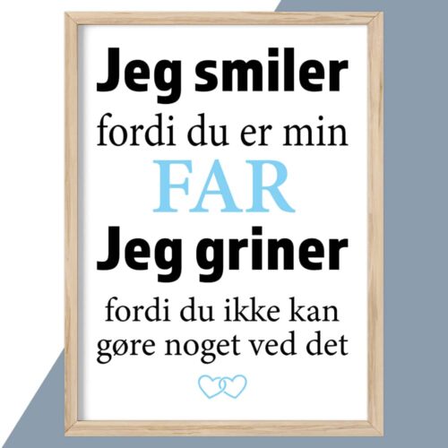 Plakat - vægpynt - personlige plakater - stort udvalg hos Hjemlux.dk