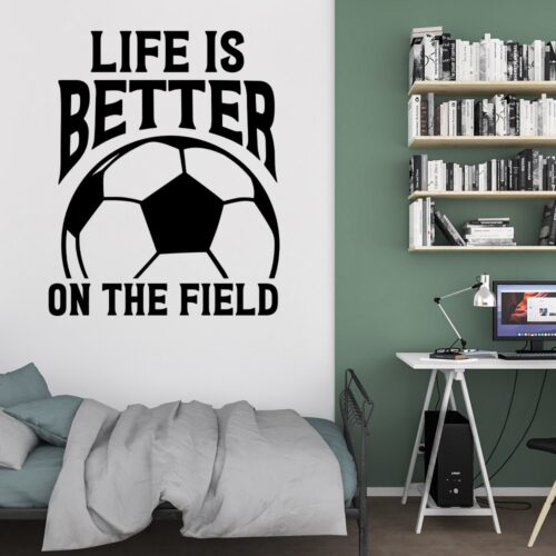 Børne wallstickers med sport