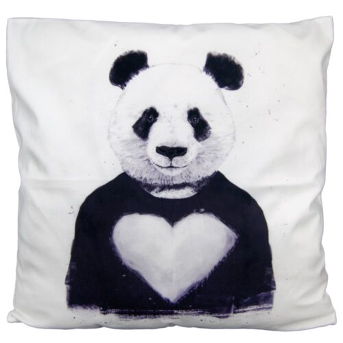 Pyntepude - Pude med Panda Love - sofapude