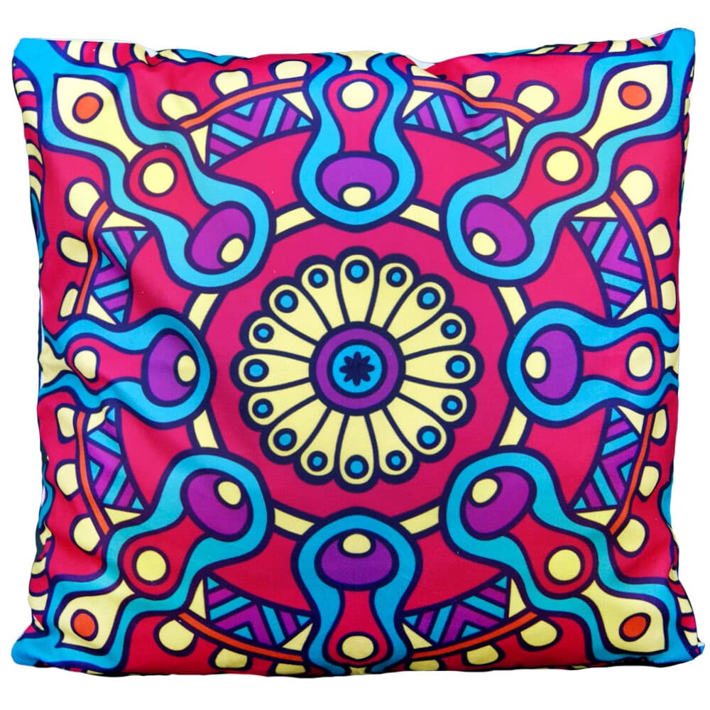 Pyntepude - Pude med Mandala mønster- sofapude