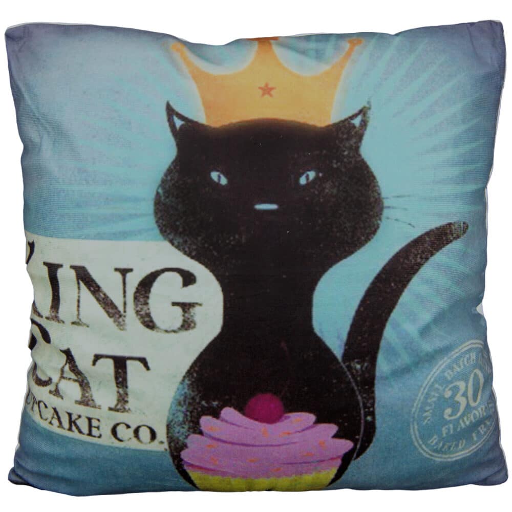 Pyntepude - pude king cat - sofapude