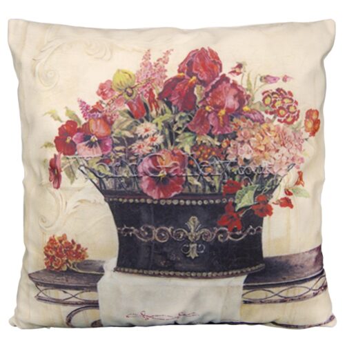 Pyntepude - pude vintage blomster stil - sofapude