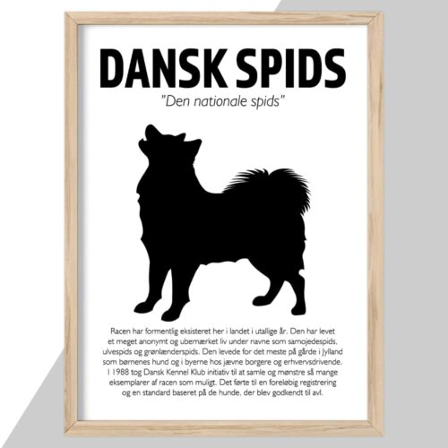 Plakat - personlige hunde plakater - stort udvalg hos Hjemlux.dk