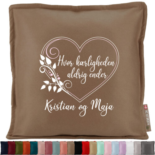 Decor hjerte | Pyntepude i filt