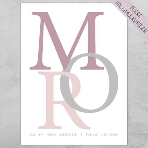 Plakat - personlige plakater - stort udvalg hos Hjemlux.dk