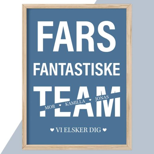 Fars fantastiske team | Plakat - Image 2