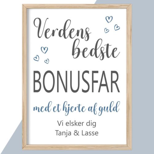 Med et hjerte af guld - bonusfar | Plakat - Image 2