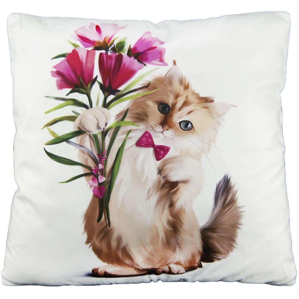 Cuddly cute kitty #2 | Pyntepude med print