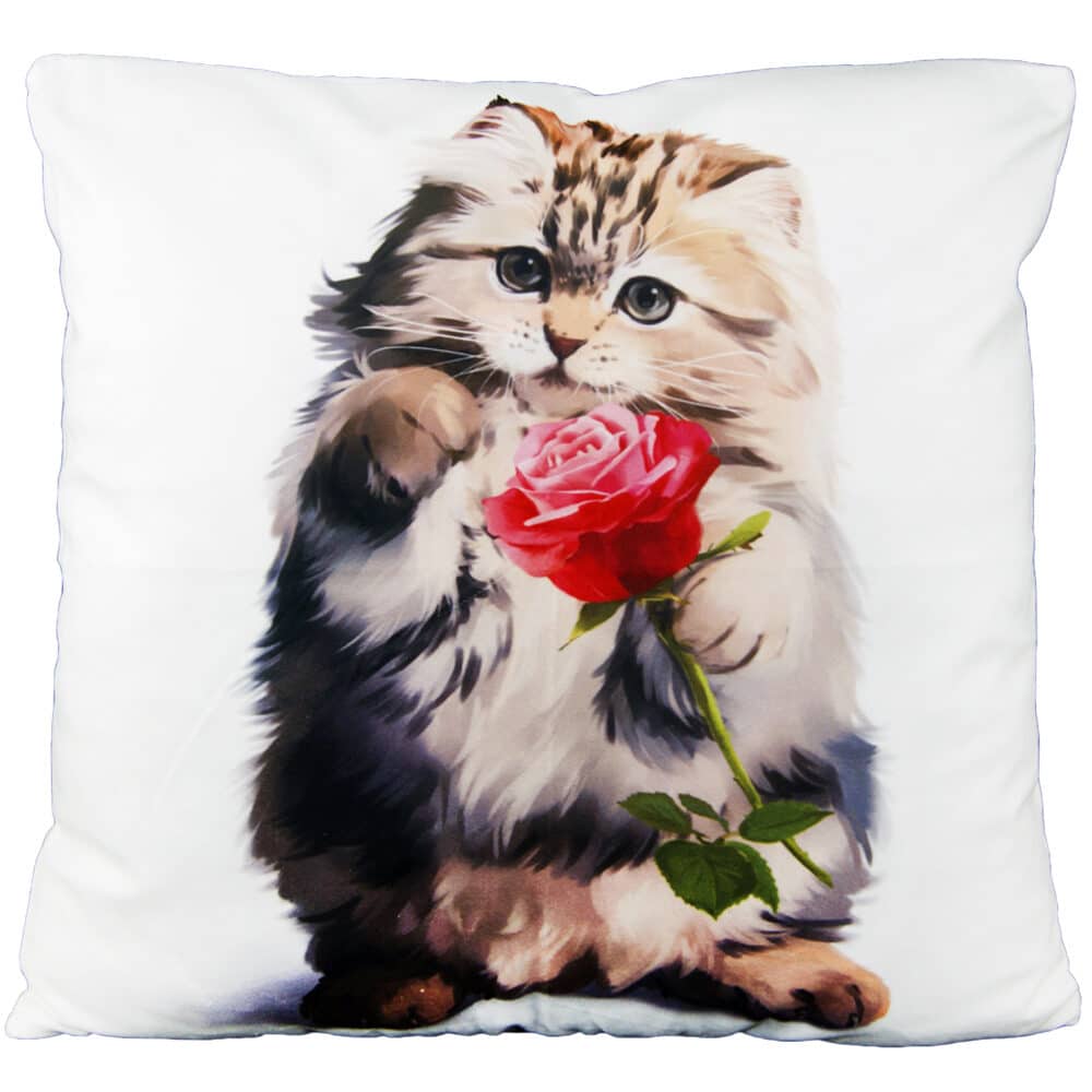 Cuddly cute kitty #4 | Pyntepude med print