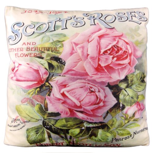 Scott's Roses | Pyntepudebetræk med print