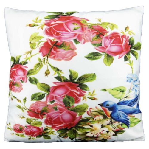 Flowers #69 | Pyntepudebetræk med print