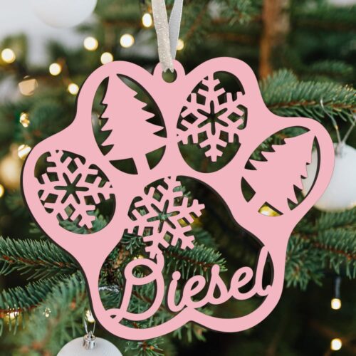 Pote #6 | Juleophæng m. farvet overflade