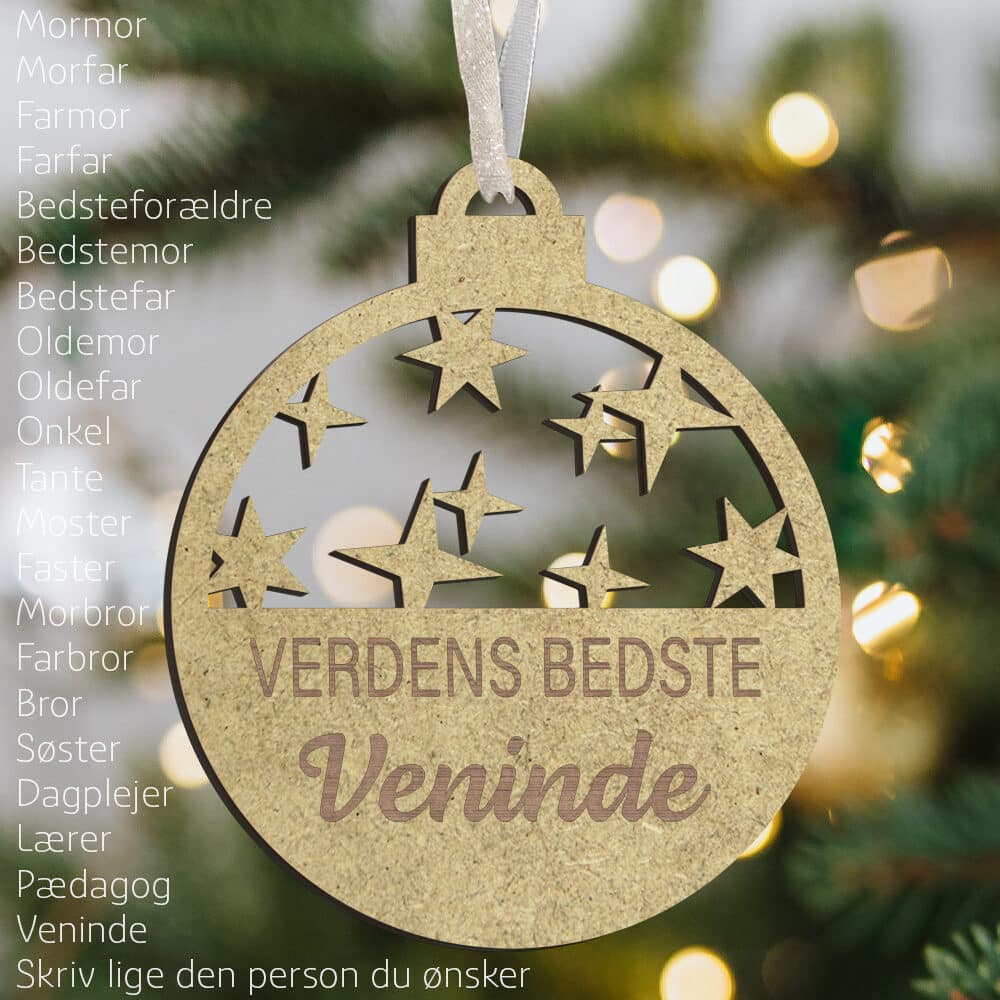 Verdens bedste... #4 | Juleophæng i træfiber
