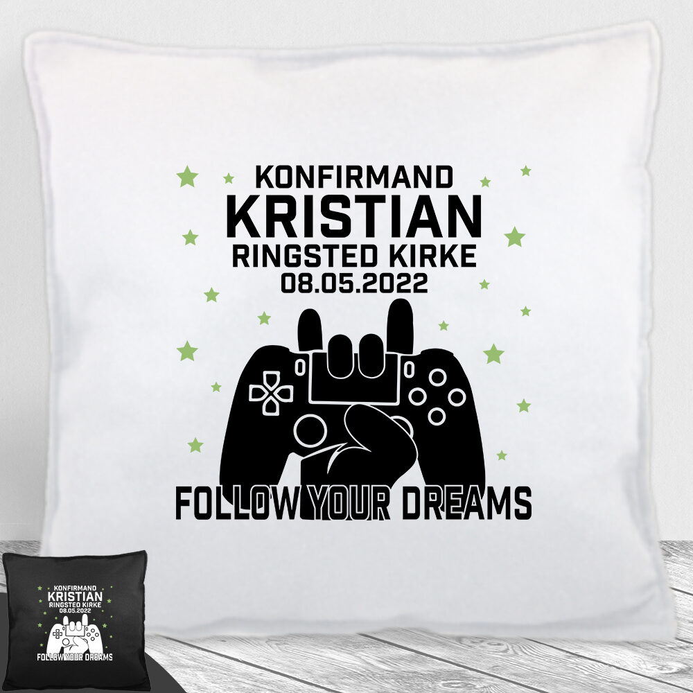 Konfirmation design 36 | Pyntepude i filt