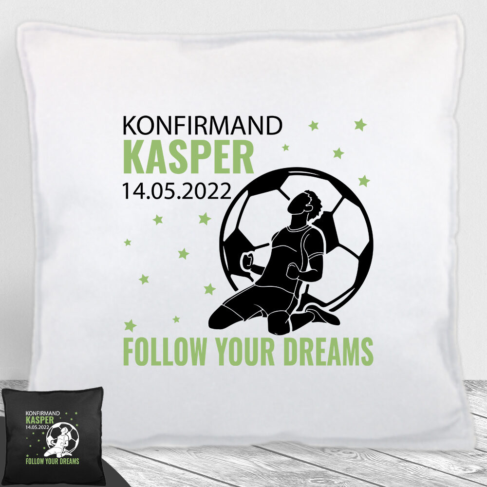 Konfirmation design 39 | Pyntepude i filt