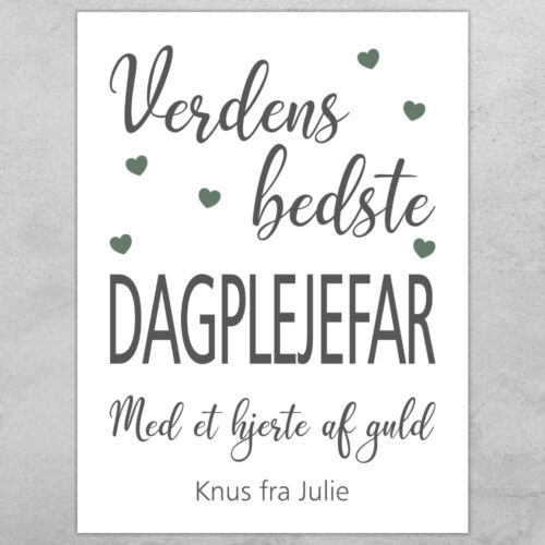 Verdens bedste dagplejefar #2 | Plakat