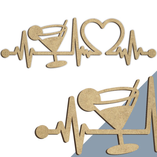 Alternative view of Cocktail #2 | Heartbeat skilt (træfiber)