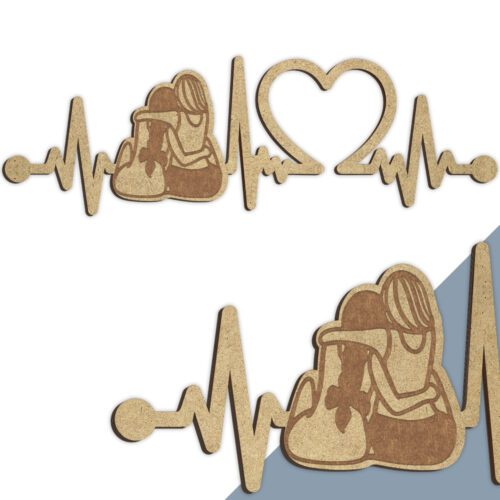 Alternative view of Veninder | Heartbeat skilt (træfiber)