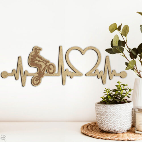 BMX | Heartbeat skilt (træfiber)