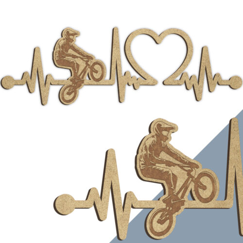 Alternative view of BMX | Heartbeat skilt (træfiber)