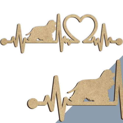 Alternative view of Hund - Amerikansk cocker spaniel | Heartbeat skilt (træfiber)