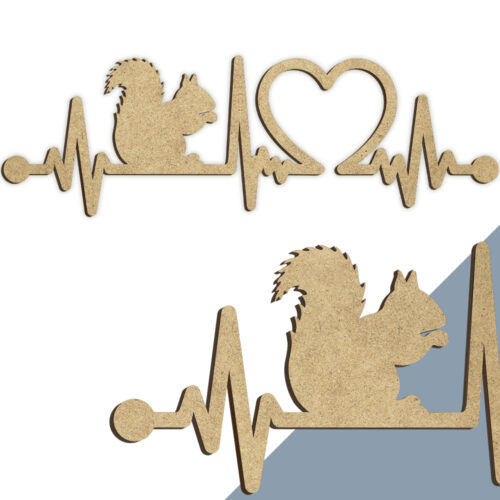 Alternative view of Egern | Heartbeat skilt (træfiber)