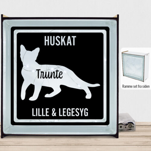 MyPets huskat #2 | Lyssten med ramme (farvet overflade)