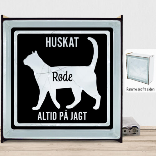 MyPets huskat #3 | Lyssten med ramme (farvet overflade)