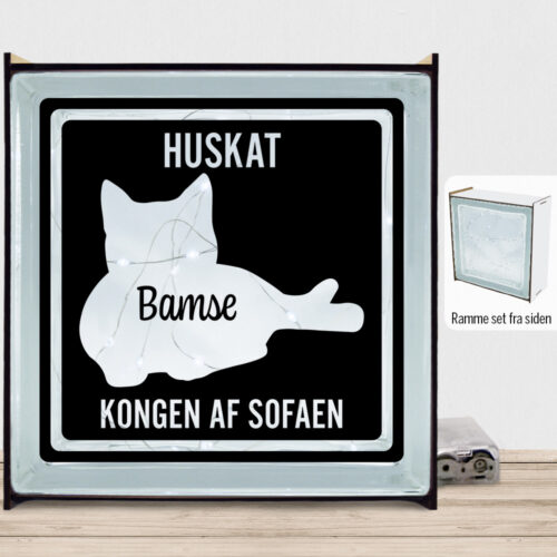 MyPets huskat #4 | Lyssten med ramme (farvet overflade)