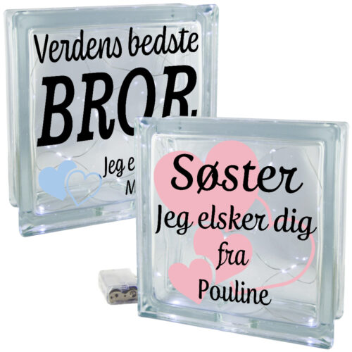 Børn, børnebørn & søskende | Lyssten