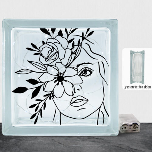 Floral woman design 1 | Lyssten