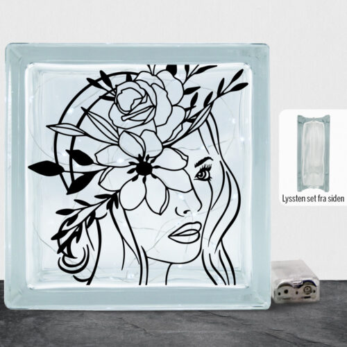 Floral woman design 2 | Lyssten