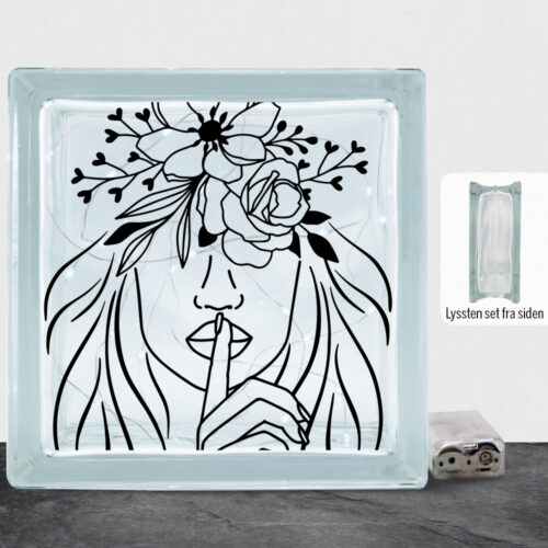 Floral woman design 3 | Lyssten