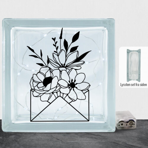 Floral envelope design 2 | Lyssten