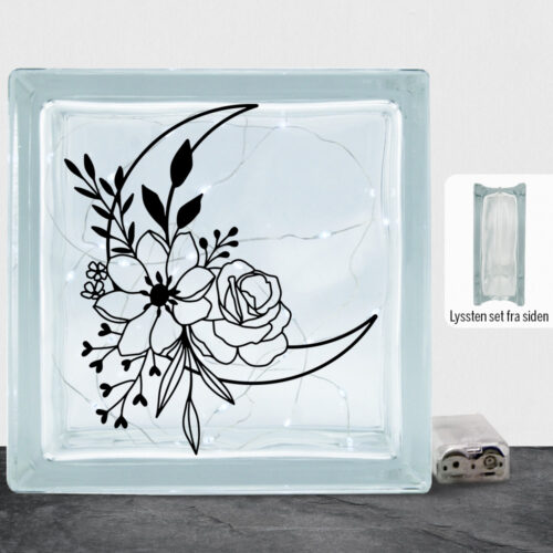 Floral moon design 2 | Lyssten