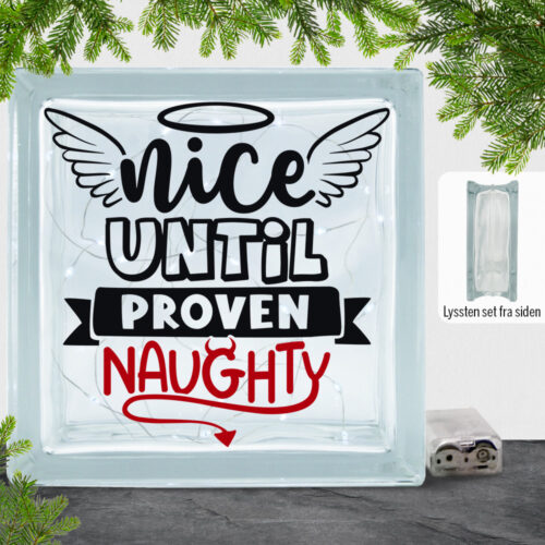 Funny Christmas - Nice until proven naughty | Lyssten