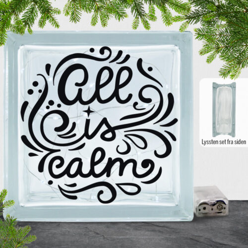 Christmas Decor - All is calm | Lyssten