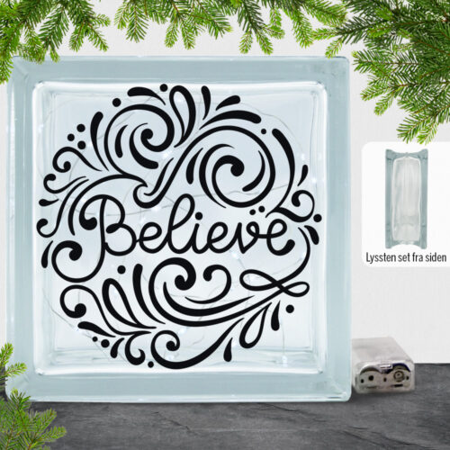Christmas Decor - Believe | Lyssten