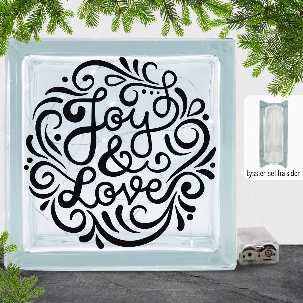 Christmas Decor - Joy & Love | Lyssten