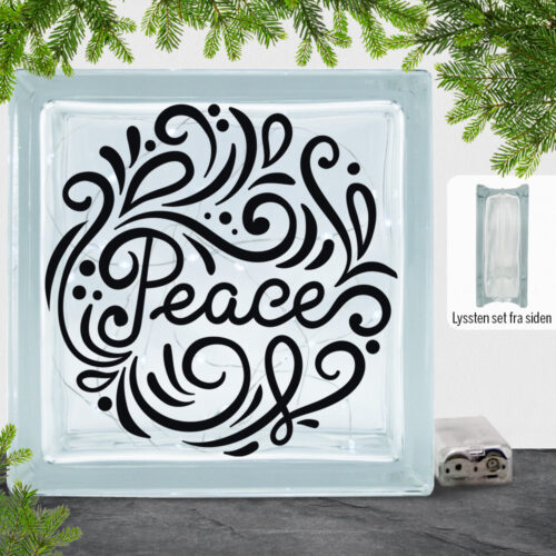 Christmas Decor - Peace | Lyssten