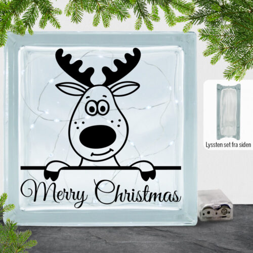 Rensdyr Merry Christmas | Lyssten