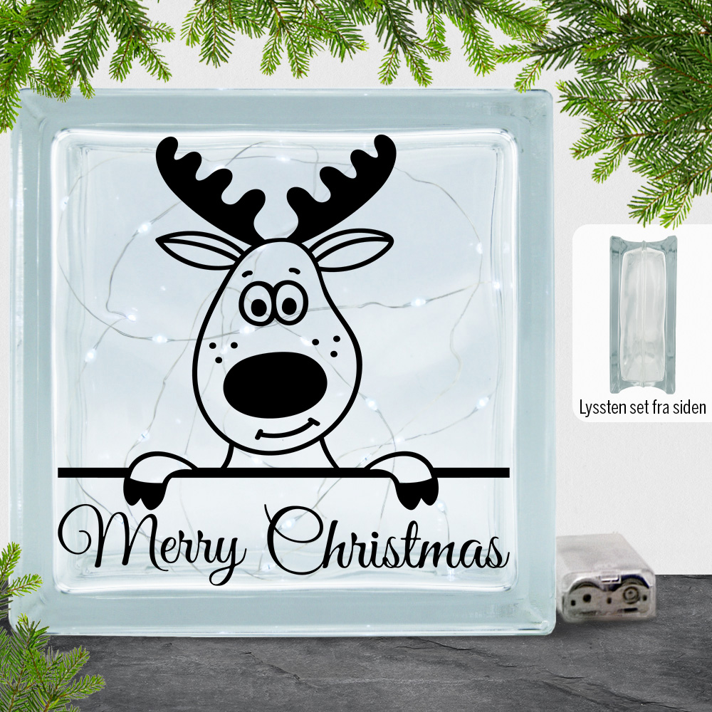 Rensdyr Merry Christmas | Lyssten