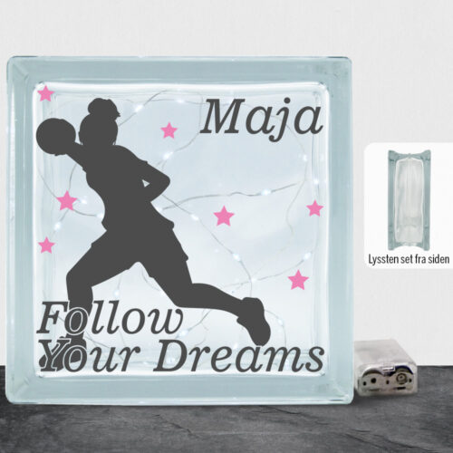 Follow Your Dreams håndbold pige #1 | Lyssten - Image 2