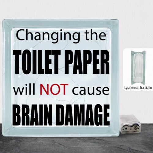 Changing the toilet paper... | Lyssten