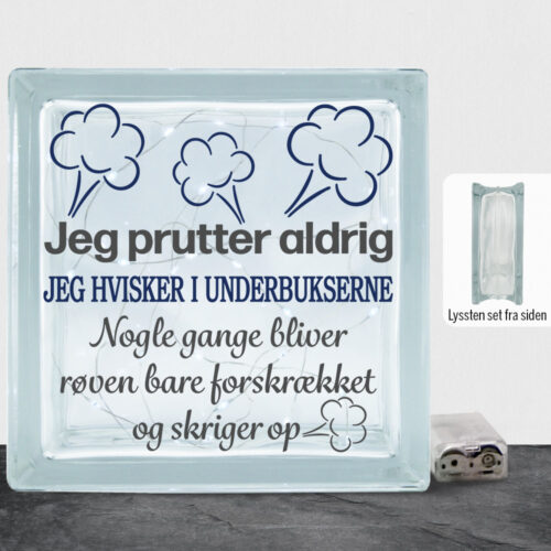 Jeg prutter aldrig... | Lyssten