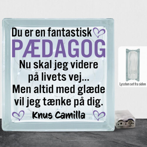 Du er en fantastisk pædagog #1 | Lyssten